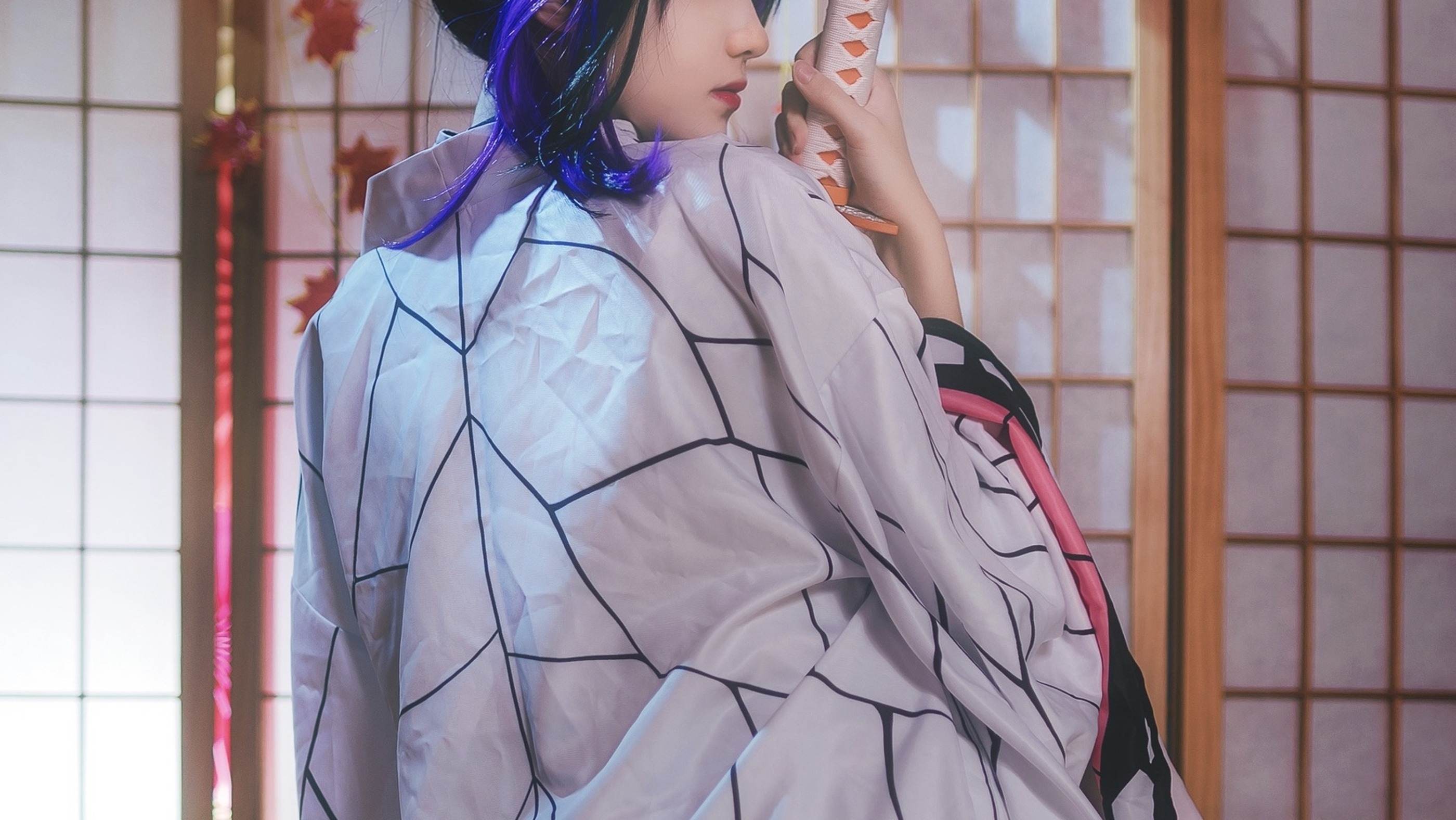 图片[1]-南桃Momoko – NO.054 蝴蝶忍队服 [14P]-XikXak
